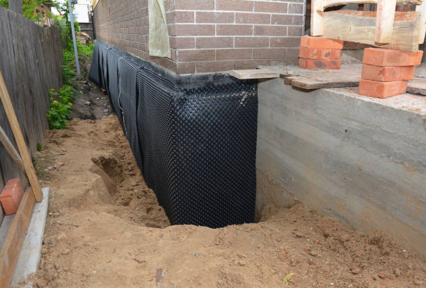 Crawl space vapor barrier installation in Huntington, NY